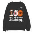 100th Day Of School Basketball Baseball Football Kids Boys Unisex Sweatshirt