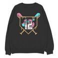 12th Birthday Baseball Bat Ice-Cream Drip 12yrs Old Boy Kid Unisex Sweatshirt 12th Birthday Baseball Bat Ice-Cream Drip 12yrs Old Boy Kid Unisex Sweatshirt