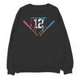 12th Birthday Baseball Ice Cream Drip 12 Years Old Boy Kids Unisex Sweatshirt 12th Birthday Baseball Ice Cream Drip 12 Years Old Boy Kids Unisex Sweatshirt