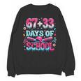 67 33 Days Of School Baseball Drip 100th Day Of School Boys Unisex Sweatshirt 67 33 Days Of School Baseball Drip 100th Day Of School Boys Unisex Sweatshirt