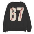 67 Baseball Six Seven 6 7 Meme 67 Unisex Sweatshirt 67 Baseball Six Seven 6 7 Meme 67 Unisex Sweatshirt