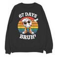 67 Days Of School Bruh Teacher Kids Dabbing Baseball Unisex Sweatshirt 67 Days Of School Bruh Teacher Kids Dabbing Baseball Unisex Sweatshirt