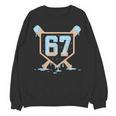 67 Ice Cream Drip Baseball Meme Six Seven Gen Alpha Unisex Sweatshirt 67 Ice Cream Drip Baseball Meme Six Seven Gen Alpha Unisex Sweatshirt
