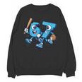 67 Six Seven Italian Brainrot Kid Baseball 67 Meme Christmas Unisex Sweatshirt 67 Six Seven Italian Brainrot Kid Baseball 67 Meme Christmas Unisex Sweatshirt