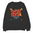 67 Sports Meme – Baseball Bats Number 6 7 Unisex Sweatshirt 67 Sports Meme – Baseball Bats Number 6 7 Unisex Sweatshirt