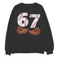 67 Trend Baseball Glove Number Style Unisex Sweatshirt