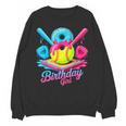 8th Birthday Baseball Ice Cream Drip 8 Years Old Girls B-Day Unisex Sweatshirt 8th Birthday Baseball Ice Cream Drip 8 Years Old Girls B-Day Unisex Sweatshirt