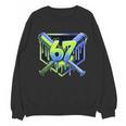 Awesome 67 Baseball Drip Effect Baseball 6-7 Meme Graphic Unisex Sweatshirt Awesome 67 Baseball Drip Effect Baseball 6-7 Meme Graphic Unisex Sweatshirt