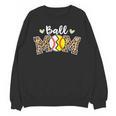 Ball Mom Leopard Baseball Softball Player Mom Unisex Sweatshirt Ball Mom Leopard Baseball Softball Player Mom Unisex Sweatshirt
