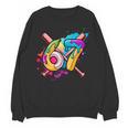 Banana Baseball 67 Ice Cream Drip Meme Unisex Sweatshirt Banana Baseball 67 Ice Cream Drip Meme Unisex Sweatshirt