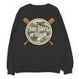 Baseball 100th Day Of School Camouflage Unisex Sweatshirt