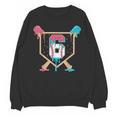 Baseball 6 Year Old Ice Cream Drip 6th Birthday Boys Player Unisex Sweatshirt Baseball 6 Year Old Ice Cream Drip 6th Birthday Boys Player Unisex Sweatshirt