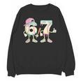 Baseball 67 Dripping Six Seven Drip Meme Ice Cream Boy Unisex Sweatshirt