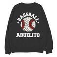 Baseball Abuelito Distressed Vintage Grandpa Game Day Unisex Sweatshirt Baseball Abuelito Distressed Vintage Grandpa Game Day Unisex Sweatshirt