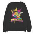 Baseball Banana Splatter Sports Kids Teens Unisex Sweatshirt Baseball Banana Splatter Sports Kids Teens Unisex Sweatshirt