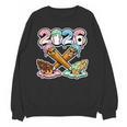 Baseball Bat 2026 Hands Drip Boys Ice Cream Dripping Youth Unisex Sweatshirt Baseball Bat 2026 Hands Drip Boys Ice Cream Dripping Youth Unisex Sweatshirt