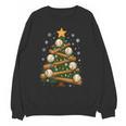 Baseball Bat Christmas Tree Lights Holiday Xmas Unisex Sweatshirt Baseball Bat Christmas Tree Lights Holiday Xmas Unisex Sweatshirt