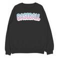Baseball Bubble Letter Unisex Sweatshirt
