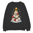 Baseball Christmas Tree Lights Santa Sport Player Lover Xmas Unisex Sweatshirt Baseball Christmas Tree Lights Santa Sport Player Lover Xmas Unisex Sweatshirt