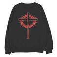 Baseball Cross Bats Pitcher Jesus Faith Unisex Sweatshirt Baseball Cross Bats Pitcher Jesus Faith Unisex Sweatshirt