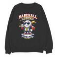 Baseball Cute Youth Ice Cream Valentine Day Sporty Fun Unisex Sweatshirt