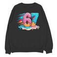 Baseball Drip Ice Cream 67 Graffiti Splash Melt Unisex Sweatshirt