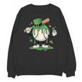 Baseball Drip Ice Cream Boys Kids Shamrock St Patricks Day Unisex Sweatshirt Baseball Drip Ice Cream Boys Kids Shamrock St Patricks Day Unisex Sweatshirt