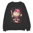 Baseball Drip Ice Cream Breast Cancer Awareness Boys & Girls Unisex Sweatshirt Baseball Drip Ice Cream Breast Cancer Awareness Boys & Girls Unisex Sweatshirt