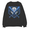 Baseball Drip Ice Cream Diabetes Awareness Ribbon Boys Girls Unisex Sweatshirt Baseball Drip Ice Cream Diabetes Awareness Ribbon Boys Girls Unisex Sweatshirt