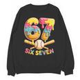 Baseball Drip Ice Cream Number 67 Player Lifestyle Unisex Sweatshirt