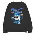 Baseball Drip Ice Cream Respect The Drip Home Plate Boy Kids Unisex Sweatshirt