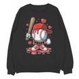 Baseball Drip Icecream Apparel Youth Boy Valentine Unisex Sweatshirt Baseball Drip Icecream Apparel Youth Boy Valentine Unisex Sweatshirt