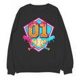 Baseball Drip Jersey Number 1 For Players & 1th Birthday Unisex Sweatshirt Baseball Drip Jersey Number 1 For Players & 1th Birthday Unisex Sweatshirt