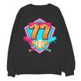 Baseball Drip Jersey Number 77 For Players & 77th Birthday Unisex Sweatshirt Baseball Drip Jersey Number 77 For Players & 77th Birthday Unisex Sweatshirt