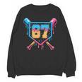 Baseball Drip Number 67 Player Or 67Th Birthday Unisex Sweatshirt
