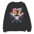 Baseball Drip Number 67 Player Unisex Sweatshirt Baseball Drip Number 67 Player Unisex Sweatshirt