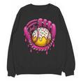 Baseball Drip Pink Glove Respect The Drip Youth Boys Girls Unisex Sweatshirt