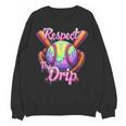 Baseball Drip Respect The Drip Purple Ice Cream Sprinkles Unisex Sweatshirt Baseball Drip Respect The Drip Purple Ice Cream Sprinkles Unisex Sweatshirt