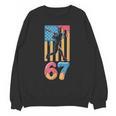 Baseball Drip USA Flag 67 Player 67th Birthday Ice Cream 67 Unisex Sweatshirt Baseball Drip USA Flag 67 Player 67th Birthday Ice Cream 67 Unisex Sweatshirt