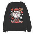 Baseball Drip Valentine Boys Women Men Hearts Sport Love Unisex Sweatshirt Baseball Drip Valentine Boys Women Men Hearts Sport Love Unisex Sweatshirt