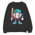 Baseball Drippy Style Apparel For Boys Youth Drip Baseball Unisex Sweatshirt Baseball Drippy Style Apparel For Boys Youth Drip Baseball Unisex Sweatshirt