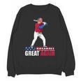 Make Baseball Great Again Donald Trump Baseball Unisex Sweatshirt Make Baseball Great Again Donald Trump Baseball Unisex Sweatshirt