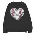 Baseball Heart Love Game Sports Fan Game Day Unisex Sweatshirt Baseball Heart Love Game Sports Fan Game Day Unisex Sweatshirt