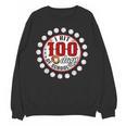 Baseball I Hit 100 Days Of School Baseball Player Kids Boys Unisex Sweatshirt