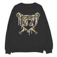 Baseball Ice Cream Drip 67 Camo Six Seven Meme Unisex Sweatshirt