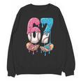 Baseball Ice Cream Drip 67 Hands Six Seven Boys Unisex Sweatshirt