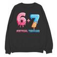 Baseball Ice Cream Drip 67 Official Teenager 13th Birthday Unisex Sweatshirt Baseball Ice Cream Drip 67 Official Teenager 13th Birthday Unisex Sweatshirt