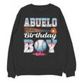 Baseball Ice Cream Drip Abuelo Of The Birthday Boy Unisex Sweatshirt
