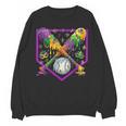 Baseball Ice Cream Drip Boys Mardi Gras Carnival Party Mask Unisex Sweatshirt Baseball Ice Cream Drip Boys Mardi Gras Carnival Party Mask Unisex Sweatshirt