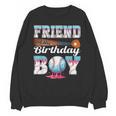 Baseball Ice Cream Drip Friend Of The Birthday Boy Unisex Sweatshirt Baseball Ice Cream Drip Friend Of The Birthday Boy Unisex Sweatshirt